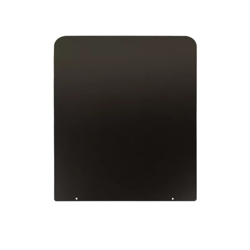Gulvplade 60x70 cm Sort Stål