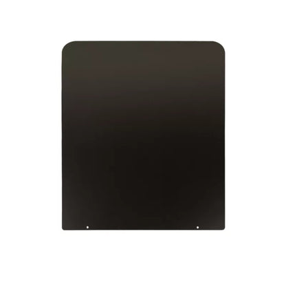 Gulvplade 60x70 cm Sort Stål