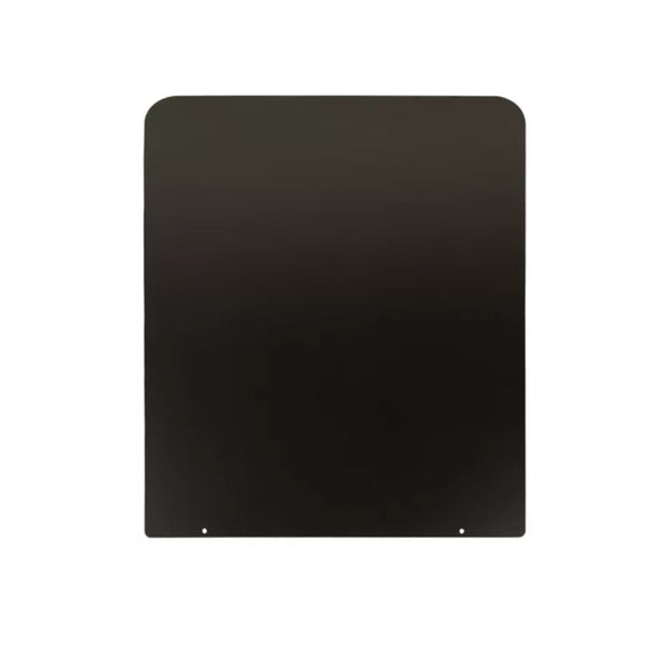 Gulvplade 60x70 cm Sort Stål