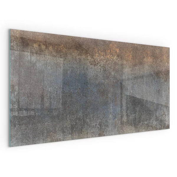 Gulvplade til Brændeovn 120x60 cm Hærdet Glas Brun