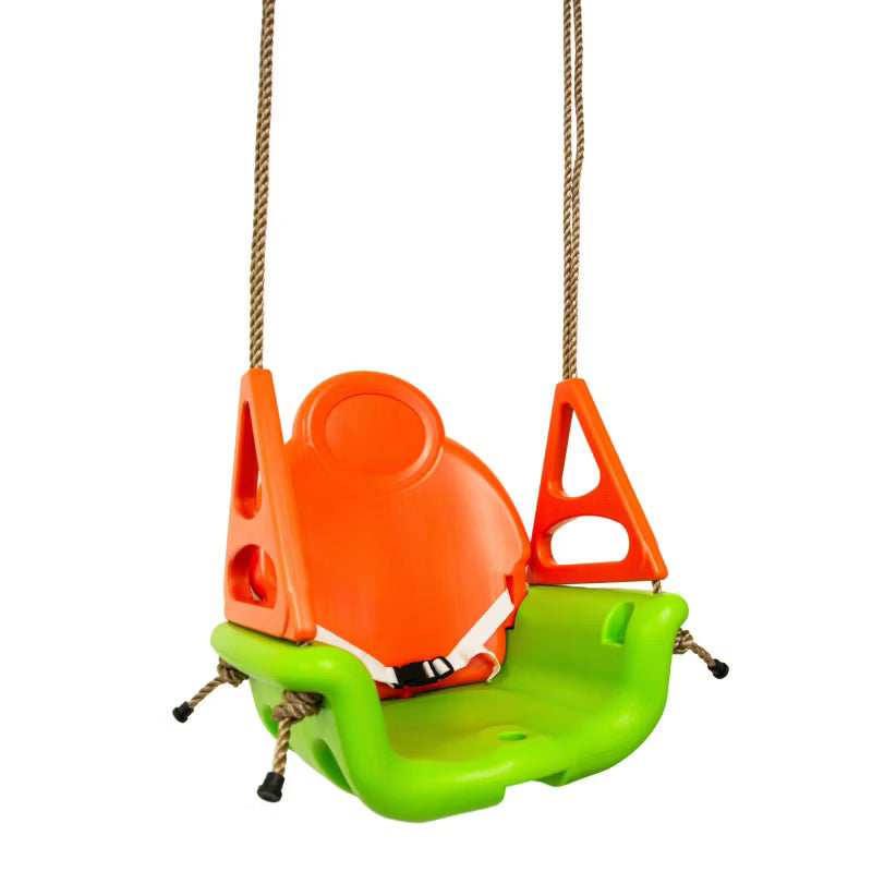 Gynge Sæde 3-i-1 48,5x31 cm Orange