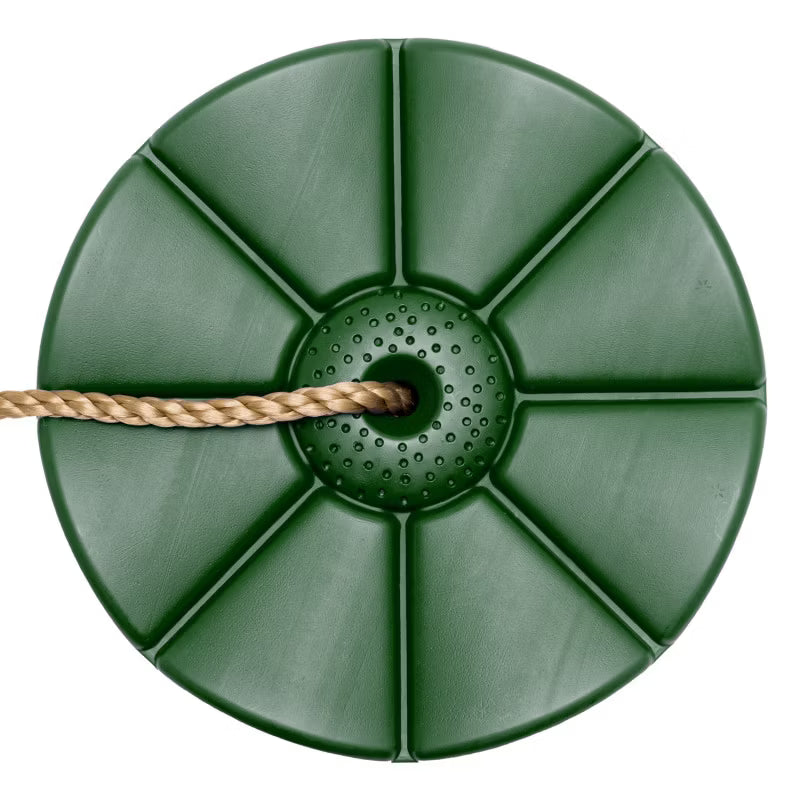 Gyngesæde Blomst Ø27,5 cm Mørkegrøn