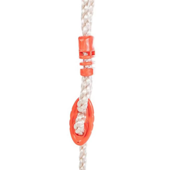 Gyngesæde Fladt 38x15 cm Grøn/Orange