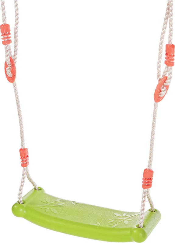 Gyngesæde Fladt 38x15 cm Grøn/Orange