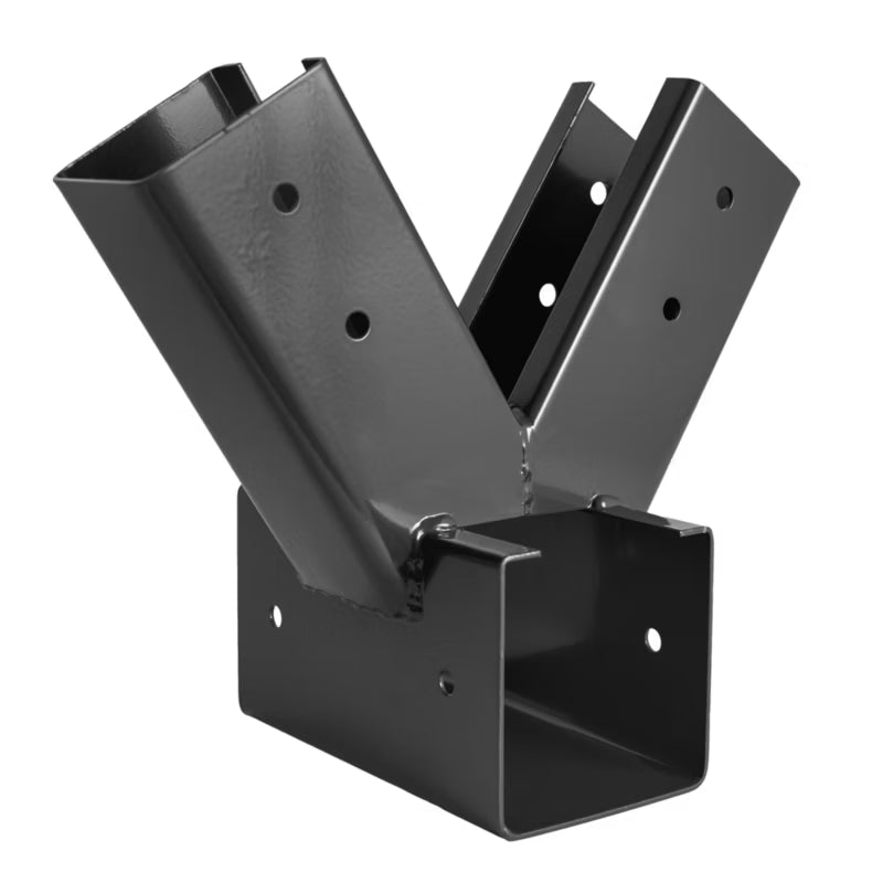 Gyngestativ Beslag 9x9 cm 90 Grader Antracit