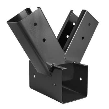 Gyngestativ Beslag 9x9 cm 90 Grader Antracit