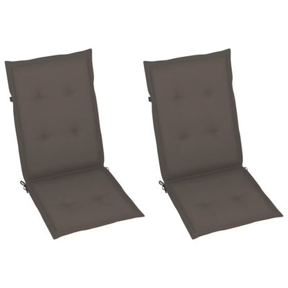 Gyngestol Akacietræ 57x100x117 cm Brun med Hynder WM-3064187