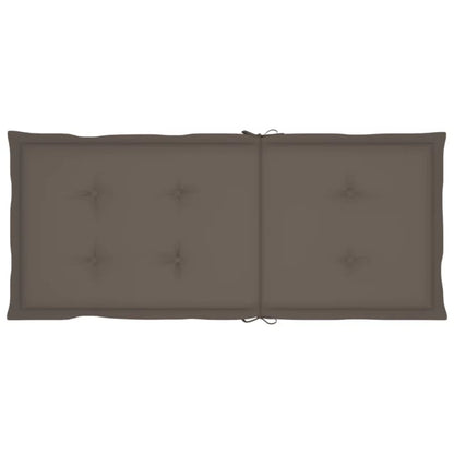 Gyngestol Akacietræ 57x100x117 cm Brun med Hynder WM-3064187