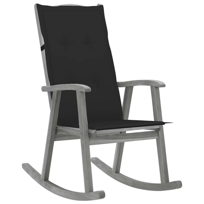 Gyngestol Have Akacietræ 57x100x117 cm Brun med Hynde | WM-3064216