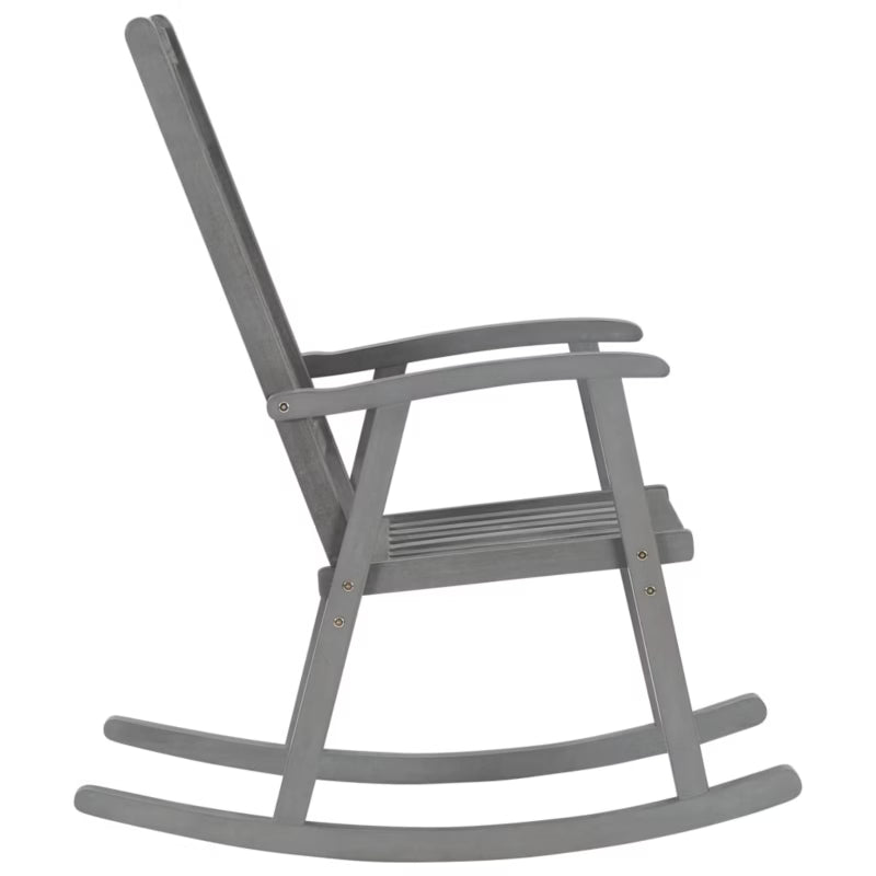 Gyngestol Have Akacietræ 57x100x117 cm Brun med Hynde | WM-3064216