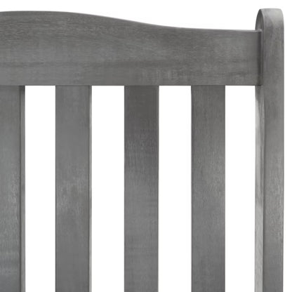 Gyngestol Have Akacietræ 57x100x117 cm Brun med Hynde | WM-3064216