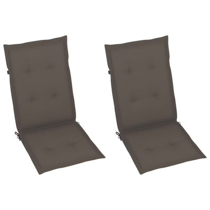 Gyngestol Have Akacietræ 57x100x117 cm Brun med Hynder WM-3064217
