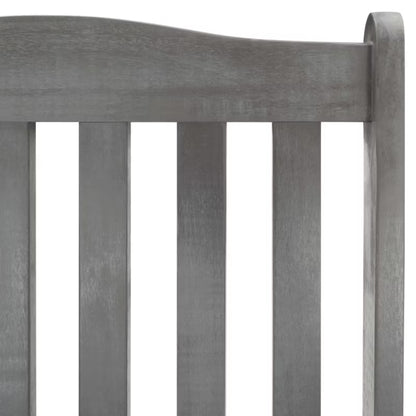 Gyngestol Have Akacietræ 57x100x117 cm Brun med Hynder WM-3064217