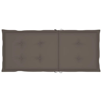 Gyngestol Have Akacietræ 57x100x117 cm Brun med Hynder WM-3064217