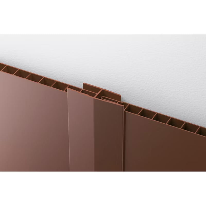 H-Samlingsliste PVC 3 m Hvid