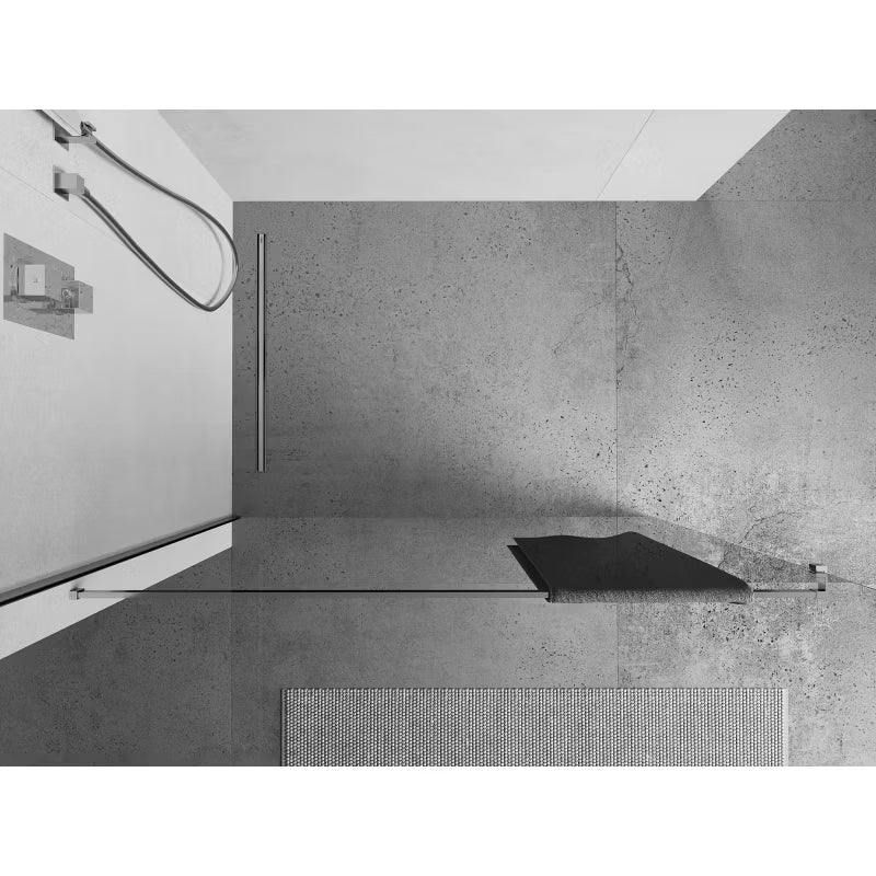 Håndklædestang 64x64 mm Krom