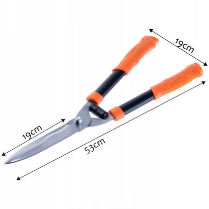 Hækkesaks 53 cm Orange Stål