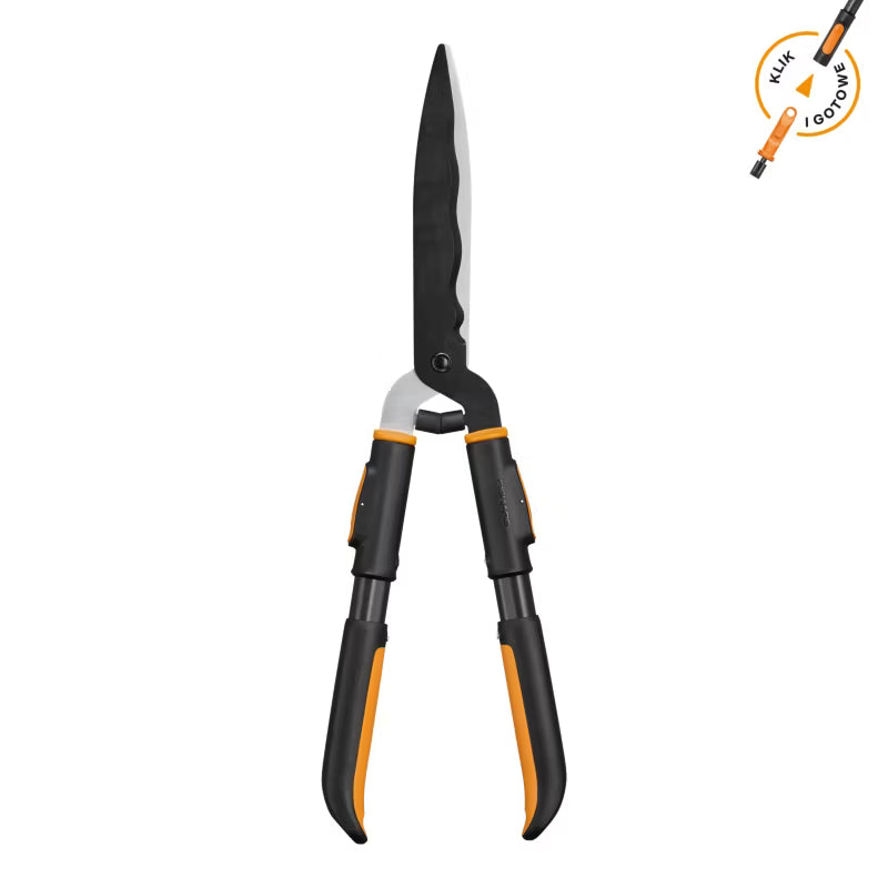 Hækkesaks OneClick 210 mm Sort