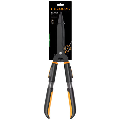 Hækkesaks OneClick 210 mm Sort
