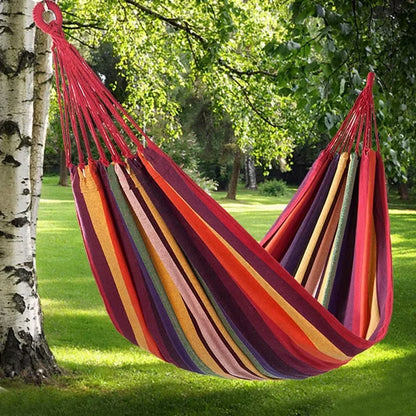 Hængekøje 1-Person 265x90 cm Gul 480142B