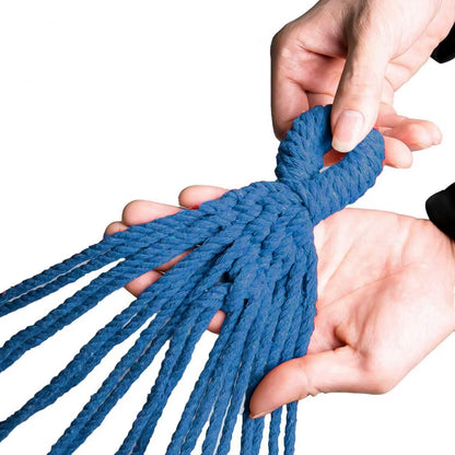 Hængekøje 265x90 cm Blå