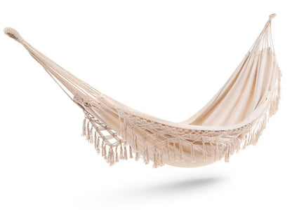 Hængekøje Bari 280x141 cm Creme Boho