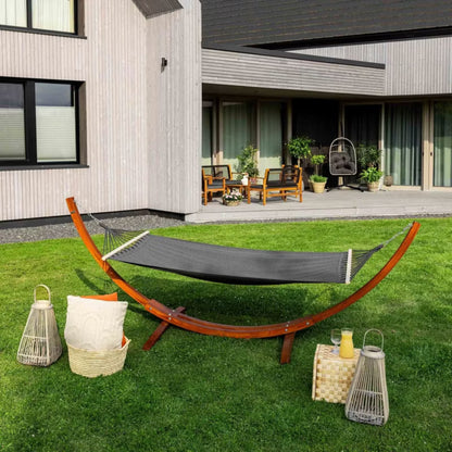 Hængekøje med Træstativ Trevia 320x120 cm