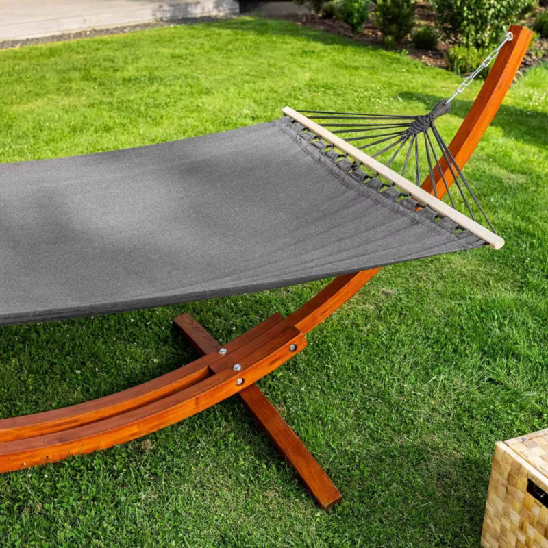 Hængekøje med Træstativ Trevia 320x120 cm