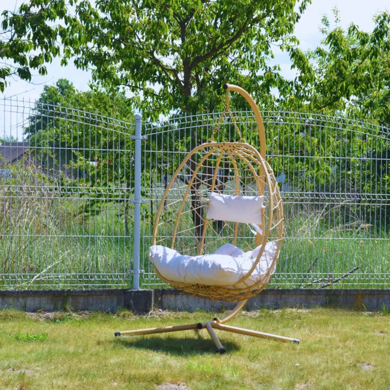 Hængestol BG335N 90x80x200 cm Natur