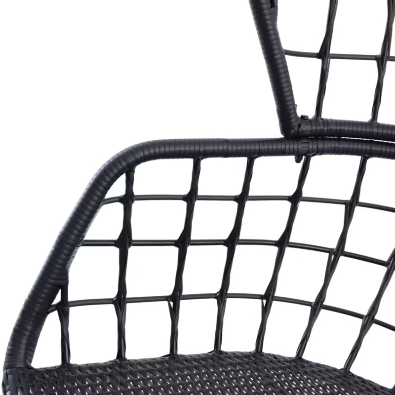 Hængestol Dobbelt Egg 135x196 cm Grøn Stål
