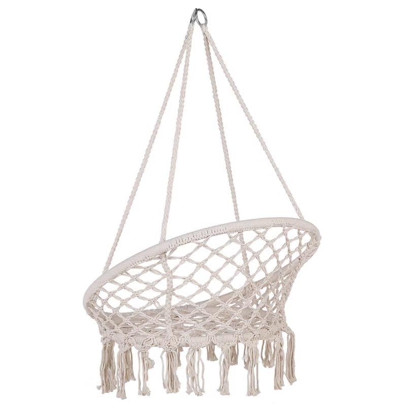 Hængestol Gabella 51x61x107 cm Bomuld Hvid