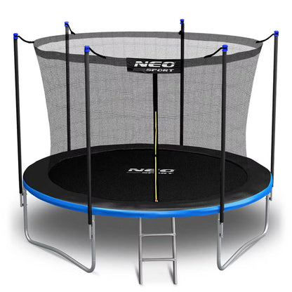 Hagetrampolin 312 cm Blå med Indvendigt Sikkerhedsnet NS-10W241