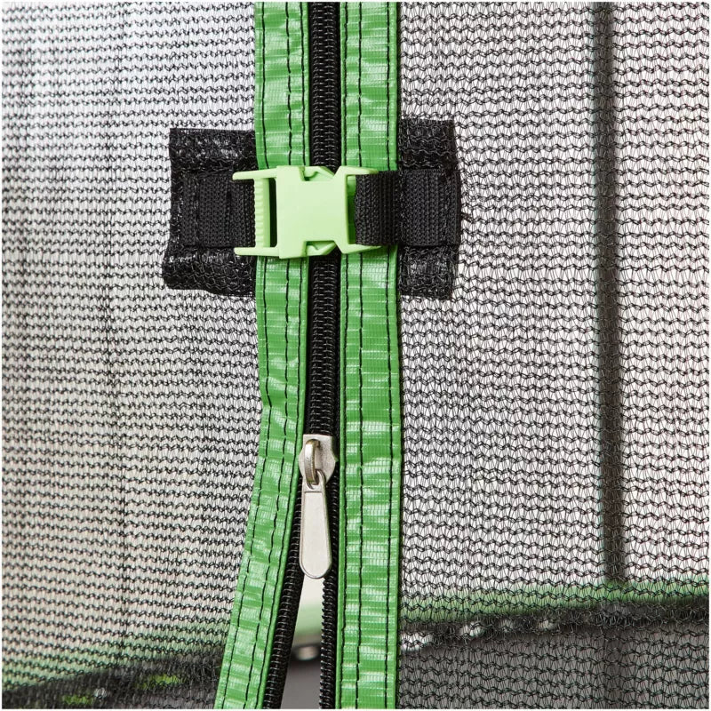 Hagetrampolin 366 cm med Sikkerhedsnet Grøn Sort | 3663602706311