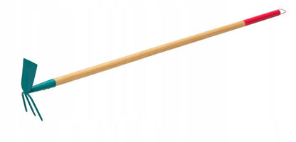Hakke med Tænder 133,5 cm Træskaft