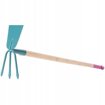 Hakke med Tænder 133,5 cm Træskaft