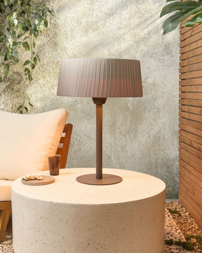 Halogen Terrassevarmer Fritstående 43x70 cm Grå