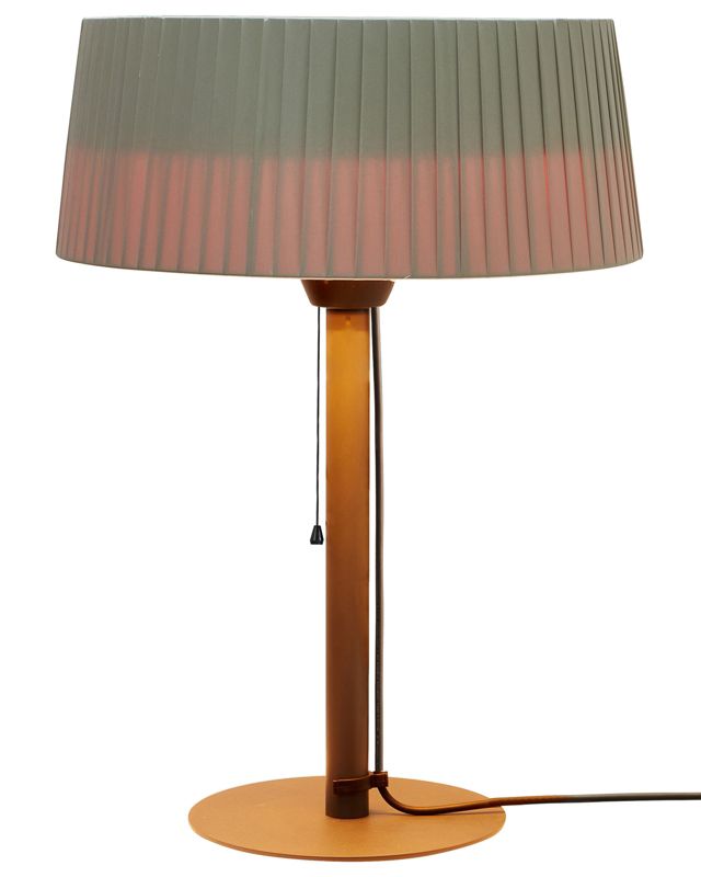 Halogen Terrassevarmer Fritstående 43x70 cm Grå