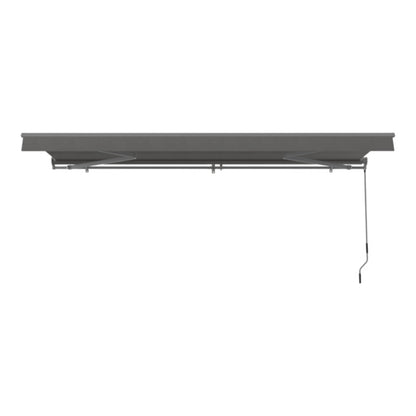 Halvkassettemarkise Jagua 4x3 m Antracitgrå