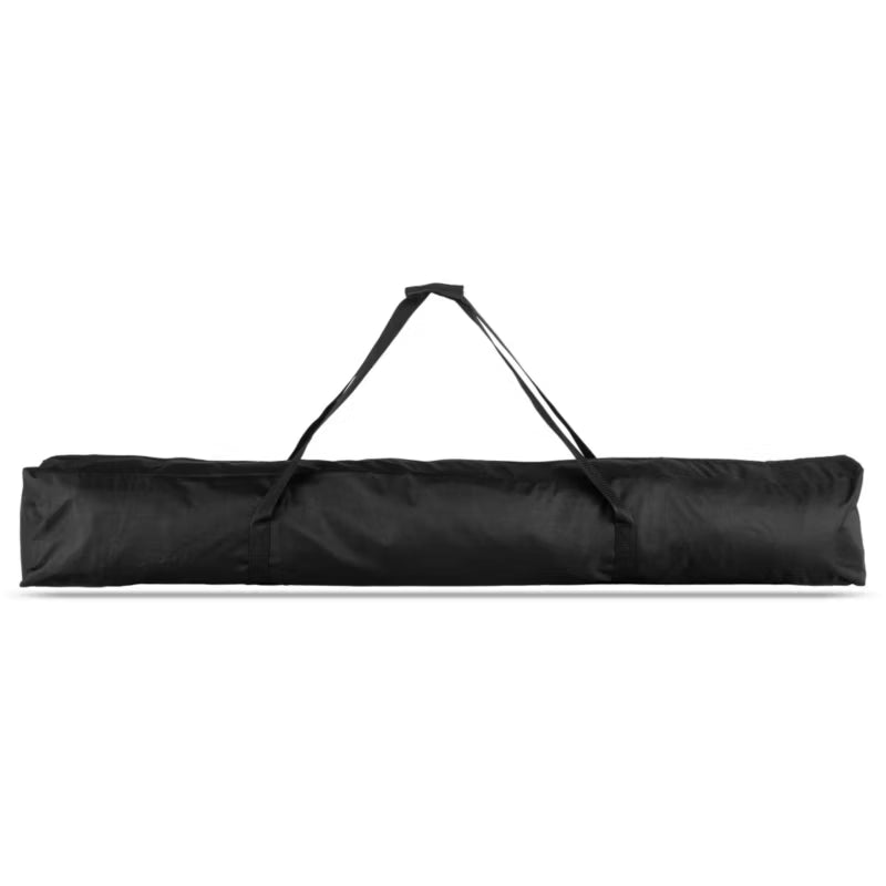Hamakstativ 300x120 cm Sort Stål