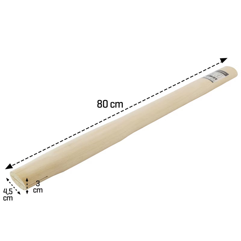 Hammeskaft 80 cm Bøgetræ Natur