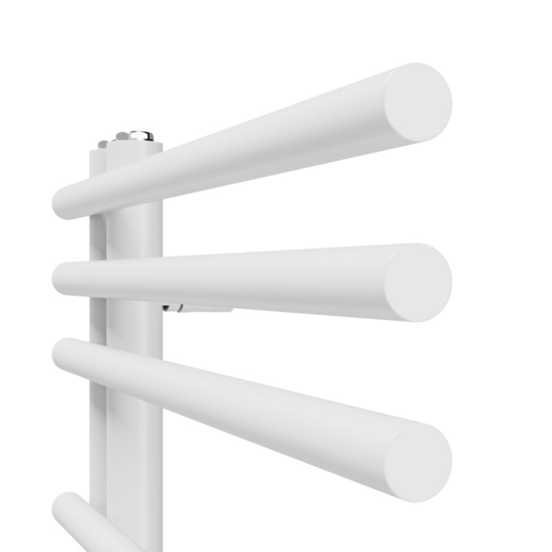 Håndklædetørrer Milo 120x50 cm Hvid