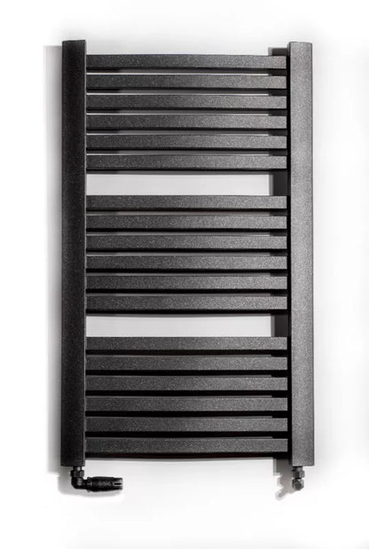 Håndklædetørrer Wento 94,5x48 cm Sort Mat 390W