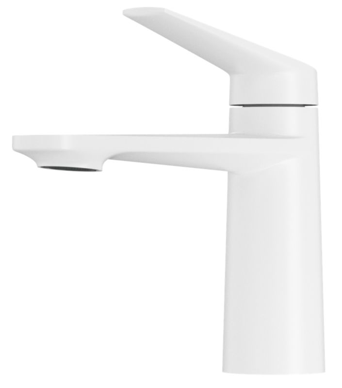 Håndvaskarmatur Nave 14,6 cm Hvid Messing