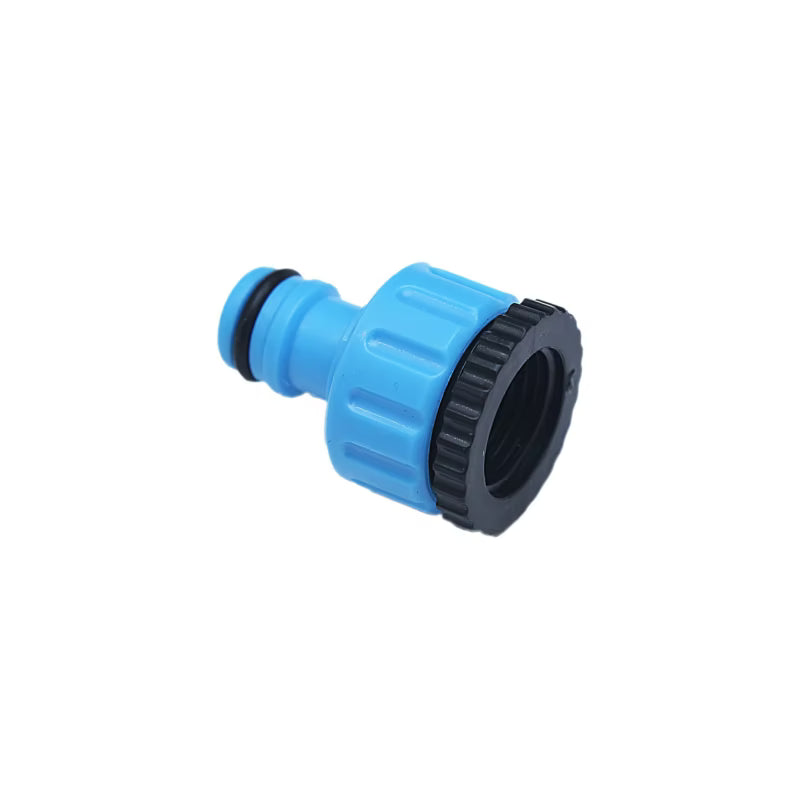 Hanekobling 1/2"-3/4" Blå Plast