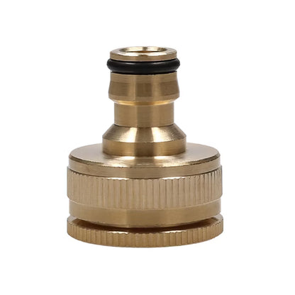 Hanekobling 1" og 3/4" Messing