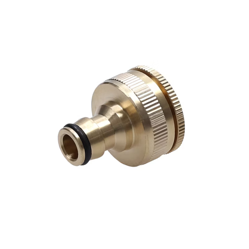Hanekobling 1" og 3/4" Messing
