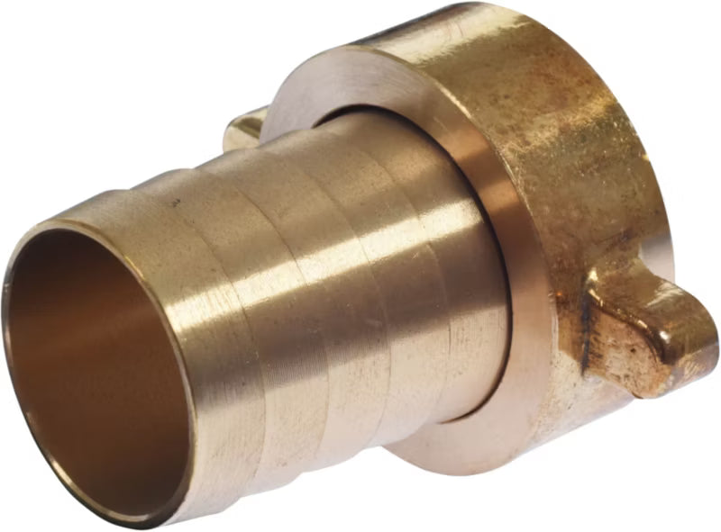Hanekobling Messing 1" Indvendigt Gevind