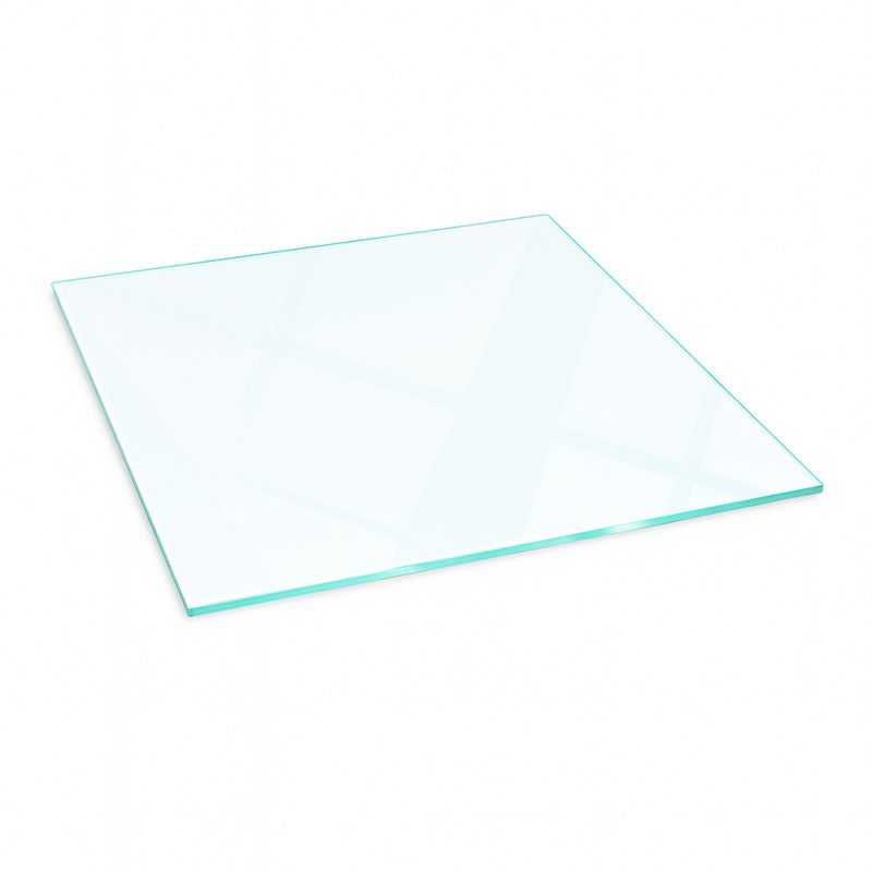 Gulvplade Hærdet Glas 80x60 cm Klar