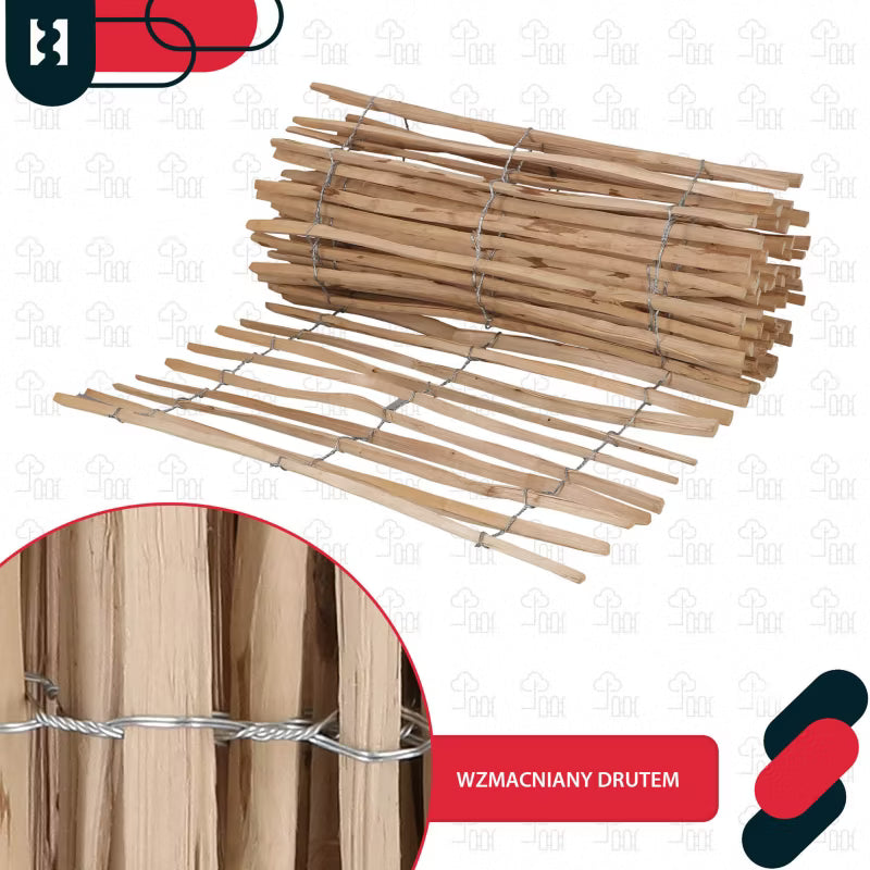 Hasselhegn 100 cm Natur Træ