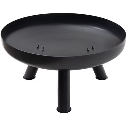 Havebålsted 60 cm Sort Stål